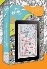 Комплект постельного белья «Свинки модницы» (1,5-спальный, бязь, наволочка 70×70) - Фото 1