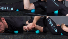 Мяч массажный МФР для стоп, рук, спины и шеи твердый - Фото 6