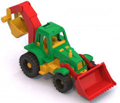 Трактор с грейдером «Ижора» - Фото 1