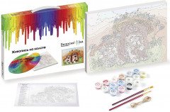 Набор для раскрашивания по номерам «Городские цветы» - Фото 1