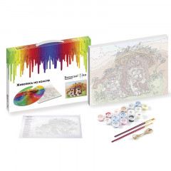 Набор для раскрашивания по номерам «Родные места» - Фото 1