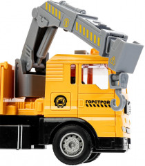 Машина инерционная «Самосвал с краном» - Фото 4
