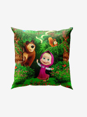 Подушка декоративная «Маша и медведь» - Фото 2