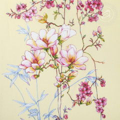 Комплект постельного белья «Утренний сад» - Фото 3