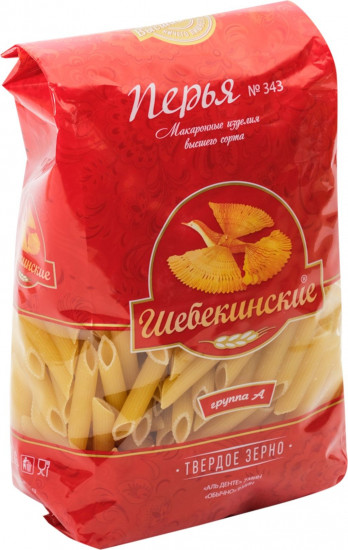 Макаронные изделия «Перья №343»