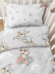 Комплект детского постельного белья «Заяц-топотун» - Фото 4