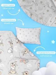 Комплект детского постельного белья «Заяц-топотун» - Фото 10