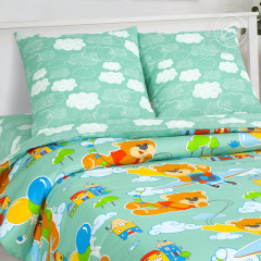 Комплект детского постельного белья «Улётные мишки» - Фото 1