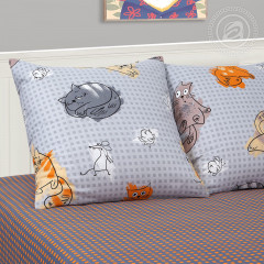 Комплект постельного белья «Котовасия» - Фото 1