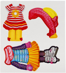 Игра «Одень куклу» на магнитах - Фото 2