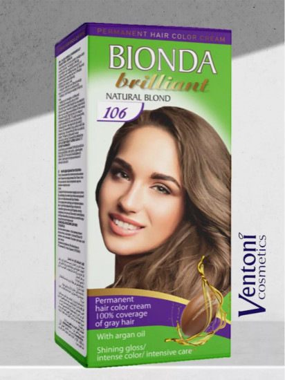 Крем-краска для волос, оттенок 106 Natural Blond