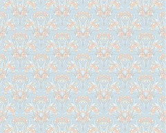 Записная книжка «Arts and Crafts Notes» (голубая с красной птицей) - Фото 1