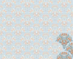 Записная книжка «Arts and Crafts Notes» (голубая с красной птицей) - Фото 2