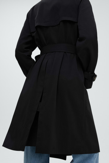 Тренч женский двубортный с рукавом реглан