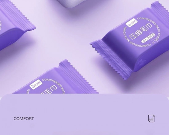 Набор сжатых полотенец