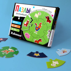 Пазлы-ассоциации «Животные» - Фото 1