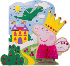 Аппликация трехмерная «Воздушный замок Пеппы» - Фото 1