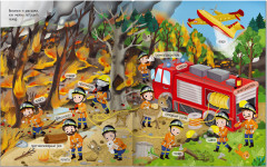 Пожарные-спасатели. 70 наклеек - Фото 3