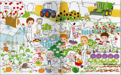 Прогулка на ферму. 70 наклеек - Фото 4