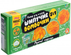 Набор для опытов 3 в 1 «Шипучие бомбочки. Аромат персика» - Фото 4