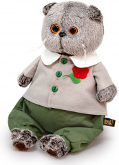 Игрушка мягкая «Басик в комплекте с цветком» - Фото 1