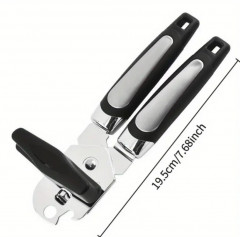 Ручной консервный нож с двойной ручкой 3 в 1 - Фото 3