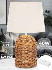 Лампа настольная «Плетенка» - Фото 1