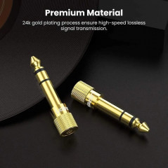 Переходник Audio(f) 3.5mm — Audio(m) - Фото 1