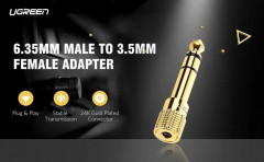 Переходник Audio(f) 3.5mm — Audio(m) - Фото 5