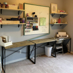 Стол на металлокаркасе - Фото 9