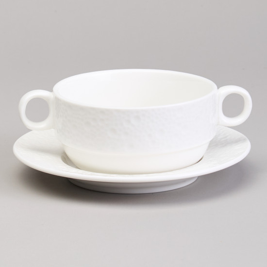 Бульонница с блюдцем «Cavier»