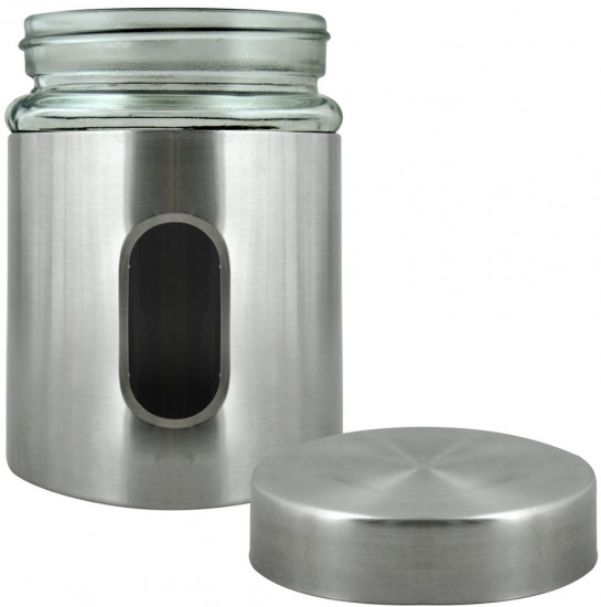 Банка для специй и сыпучих продуктов «Металлик»