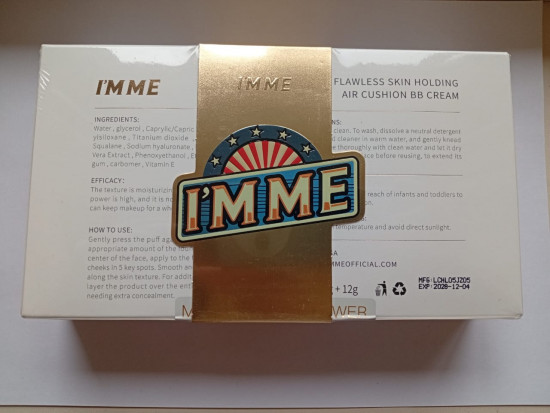 ВВ-кушон для лица с запаской, оттенок N3W3, Натуральный бежевый