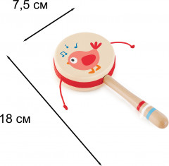 Игрушка музыкальная детская «Барабан» - Фото 1