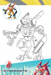 Бояу кітапша «Cyberbots» - Фото 1