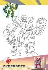 Бояу кітапша «Cyberbots» - Фото 2