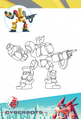 Бояу кітапша «Cyberbots» - Фото 4