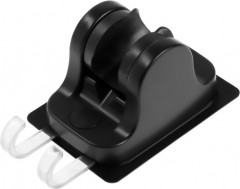 Держатель для душевой лейки регулируемый с крючком Z122 - Фото 1