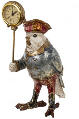 Фигурка декоративная с часами «Попугай» - Фото 4