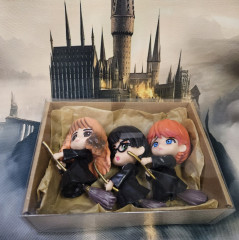 Набор фигурок «Гарри Поттер, Гермиона и Рон на метле» - Фото 5