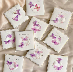 Мини-полотенце сувенирное «Бабочки» - Фото 1