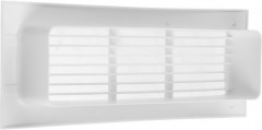 Решетка вентиляционная неразъемная с фланцем «Люкс» - Фото 2