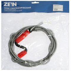 Трос сантехнический с вращающейся ручкой - Фото 1