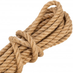 Веревка джутовая крученная - Фото 1