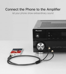 Кабель Audio(m) 3.5mm - 2*Audio(m) 6.3mm - Фото 6