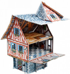 Сборная модель из картона «Дом купца.Зима» - Фото 3