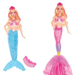 Барби "Жемчужная принцесса" Русалка с волшебным хвостом - Фото 4