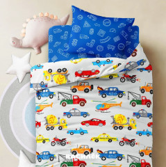 Комплект детского постельного белья «Машинки» - Фото 1