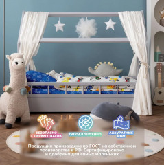 Комплект детского постельного белья «Машинки» - Фото 4