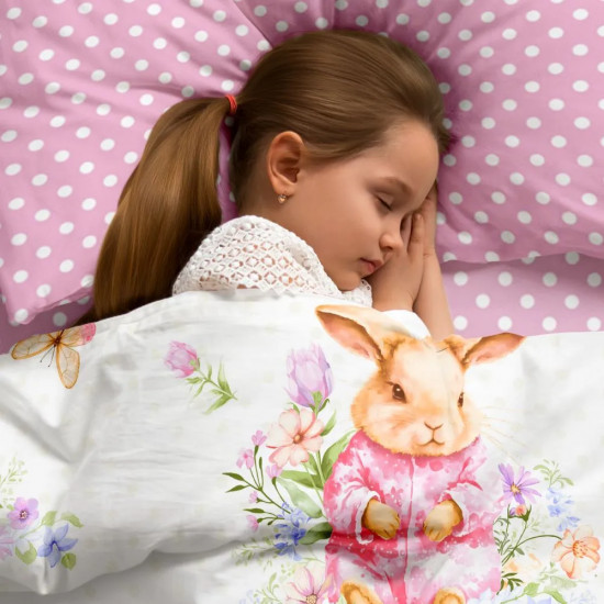 Комплект детского постельного белья «Зайки»